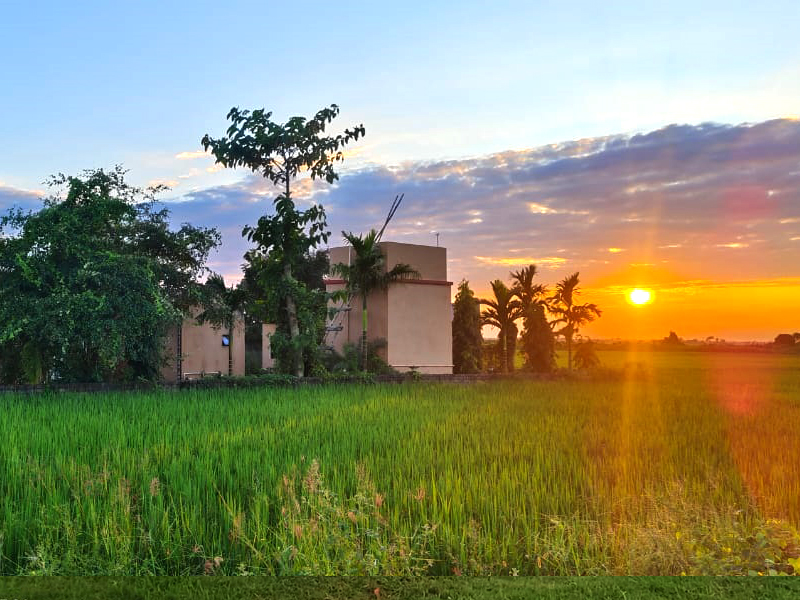 Hut Sitting Area at Baul Sangee