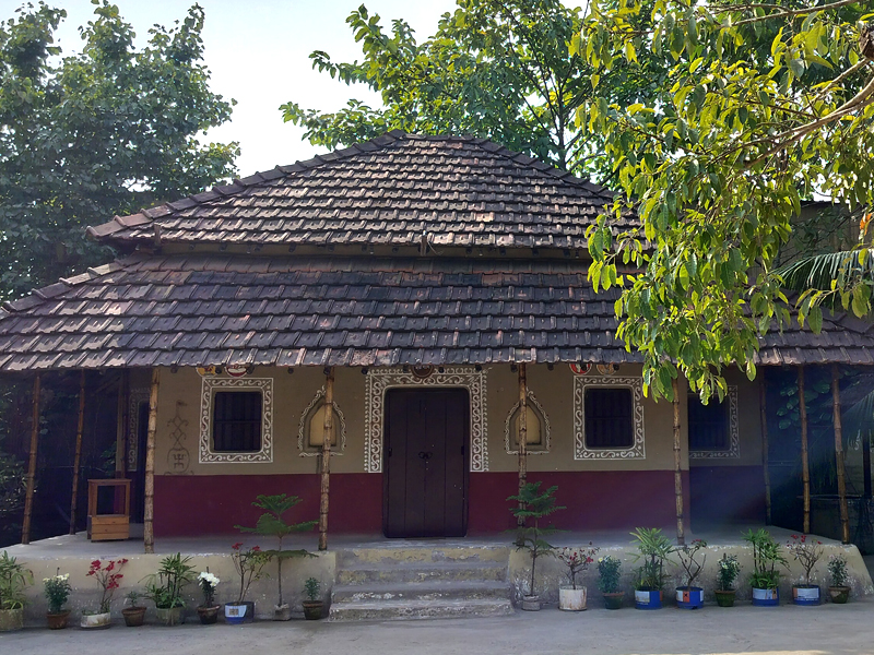 Hut Sitting Area at Baul Sangee